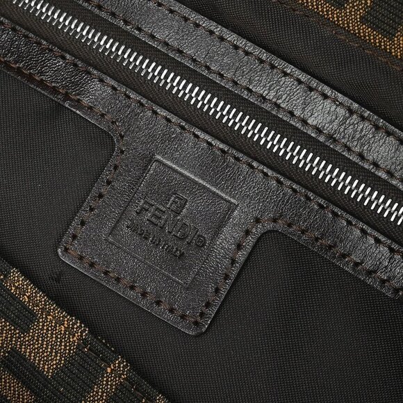 Fendi Brown Canvas Zucca Mamma Baguette Handbag 33492/26325/008 145599 - Picture 9 of 10